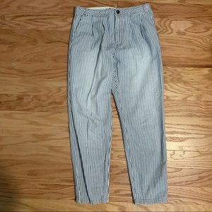 Free People Striped Pants